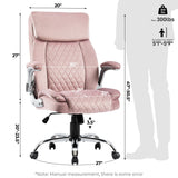 Swivel Office Room Chair Executive Desk Chair With Comfortable Cushion and Adjustment Features,Easy Rocking