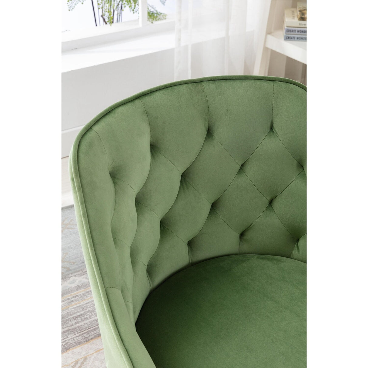 Swivel Shell Chair Modern Leisure office Chair - N/A