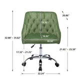 Swivel Shell Chair Modern Leisure office Chair - N/A