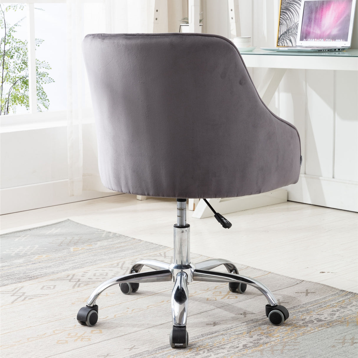 Swivel Shell Chair Modern Leisure office Chair - N/A