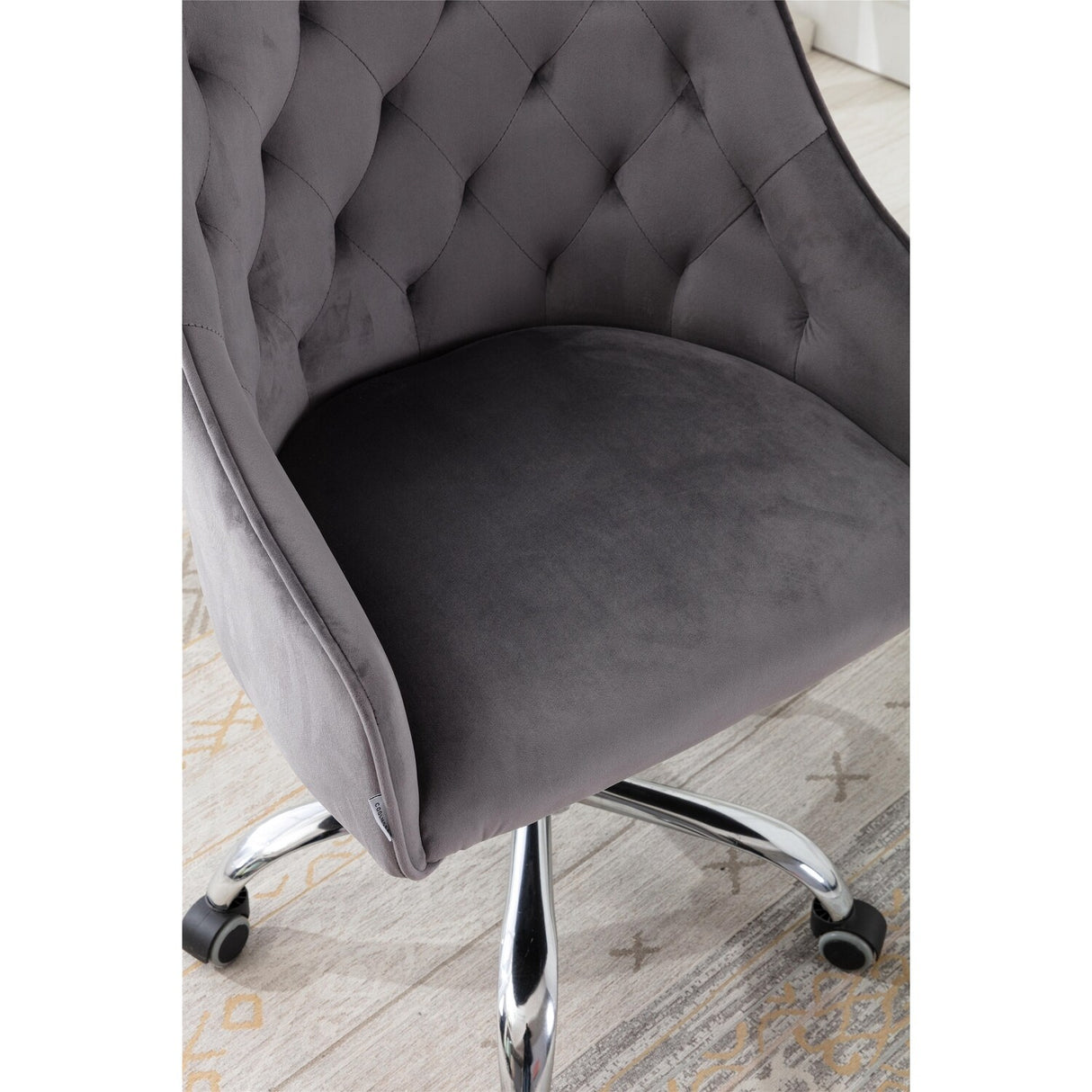 Swivel Shell Chair Modern Leisure office Chair - N/A
