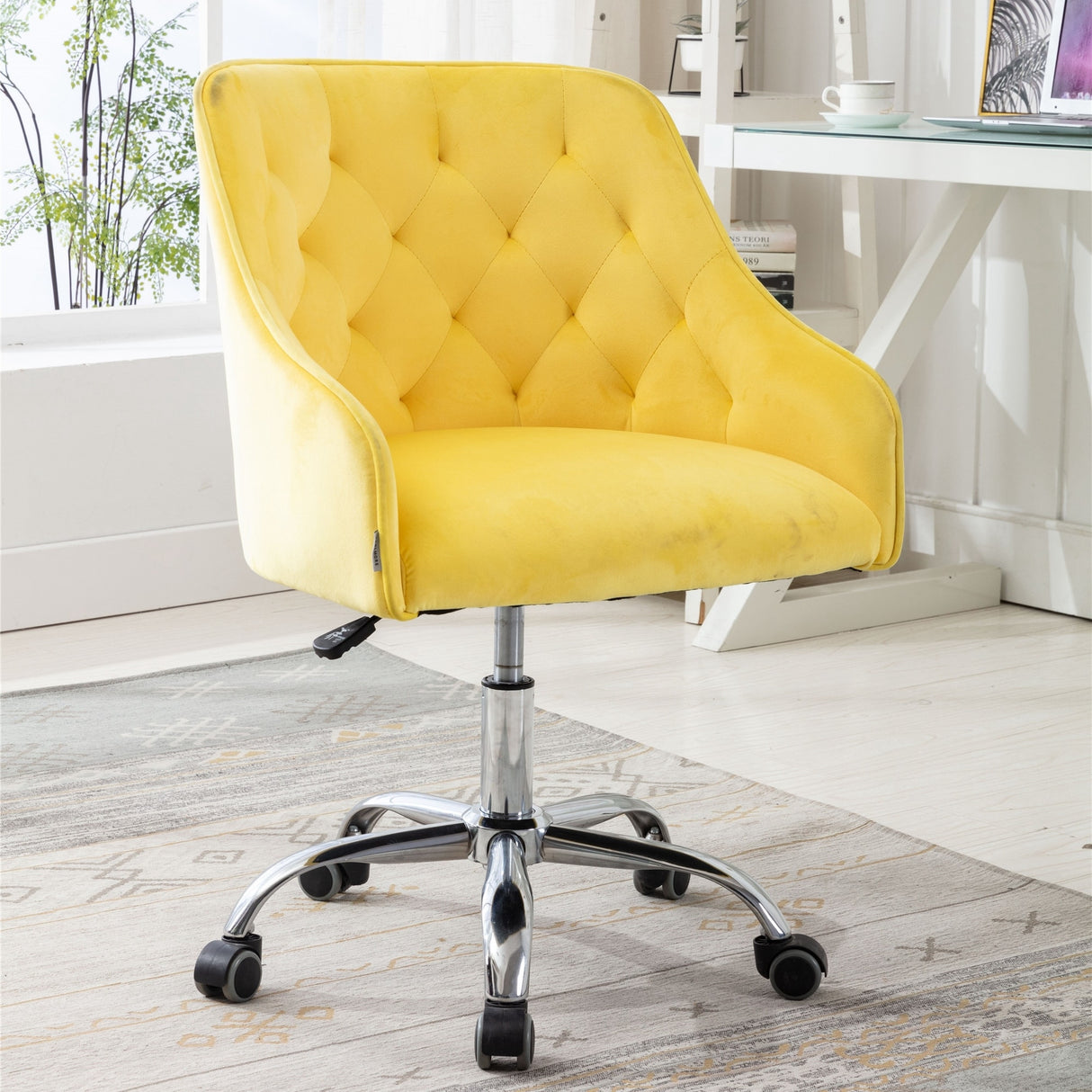 Swivel Shell Chair Modern Leisure office Chair - N/A