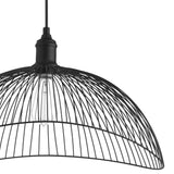 Sylvia River of Goods Metal Woven Curved Shade Double Hanging Pendant Light - 19.75" x 18.75" x 13.25/61.25"