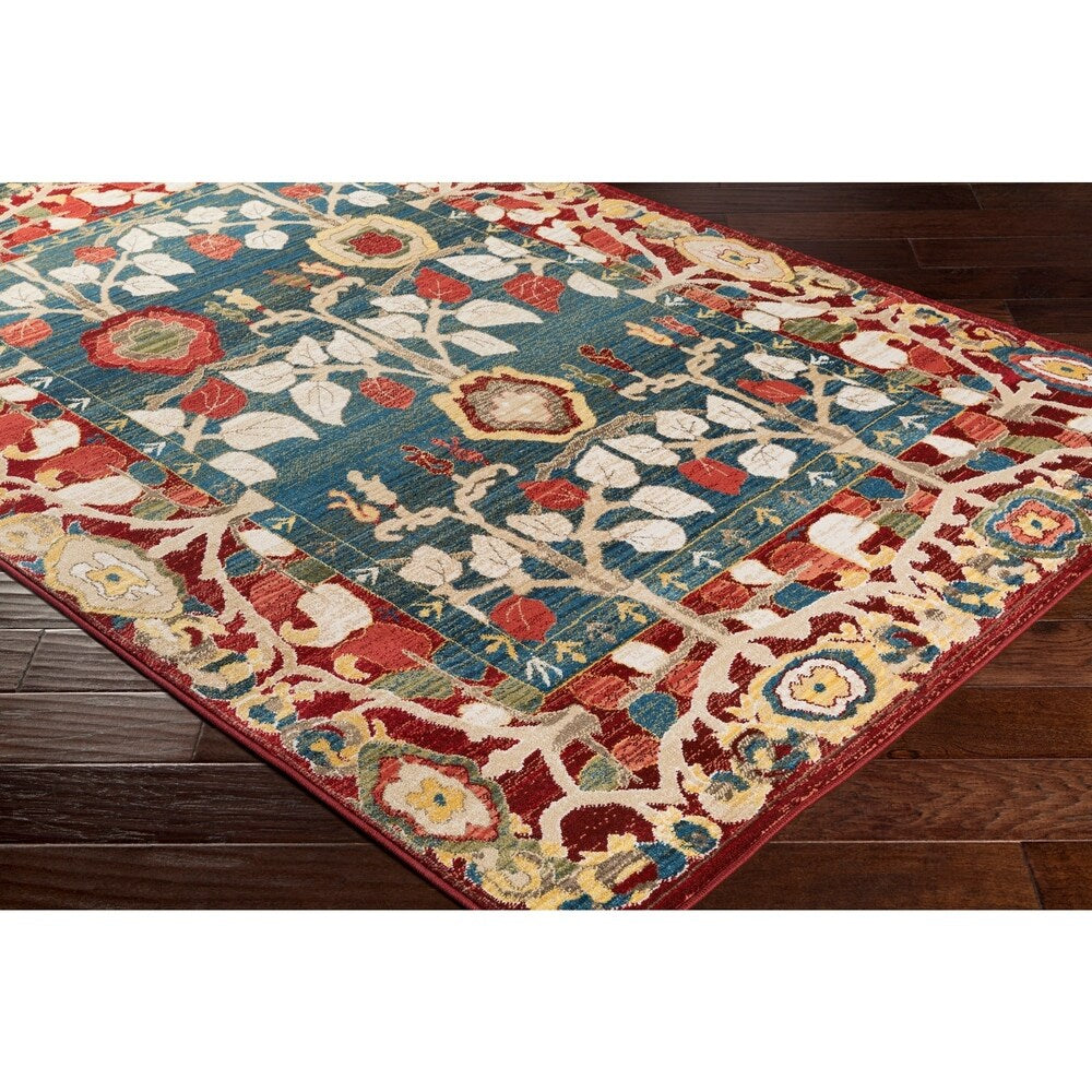 Sylvia Vintage Tree of Life Area Rug - 7'10" x 9'10"