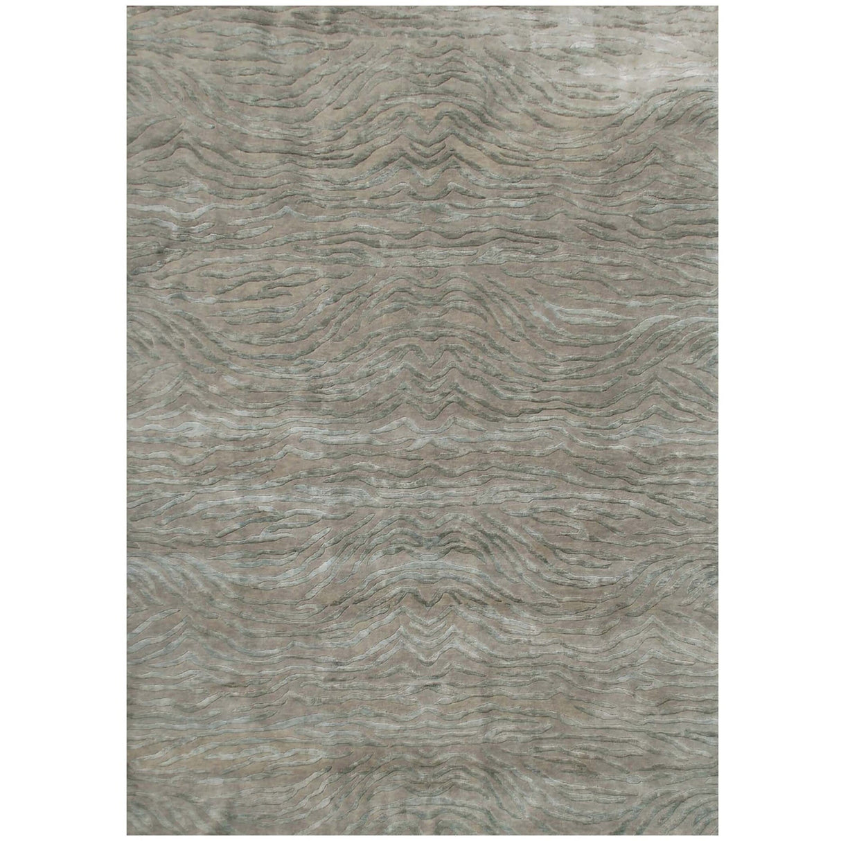 Synergy Sage Abstract Area Rug - 2' x 3'