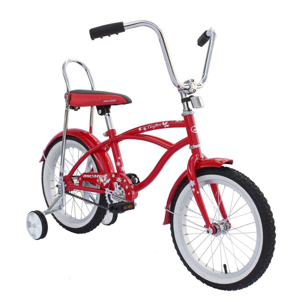 Micargi Taylor Boy's Red 16-inch Cruiser Bike