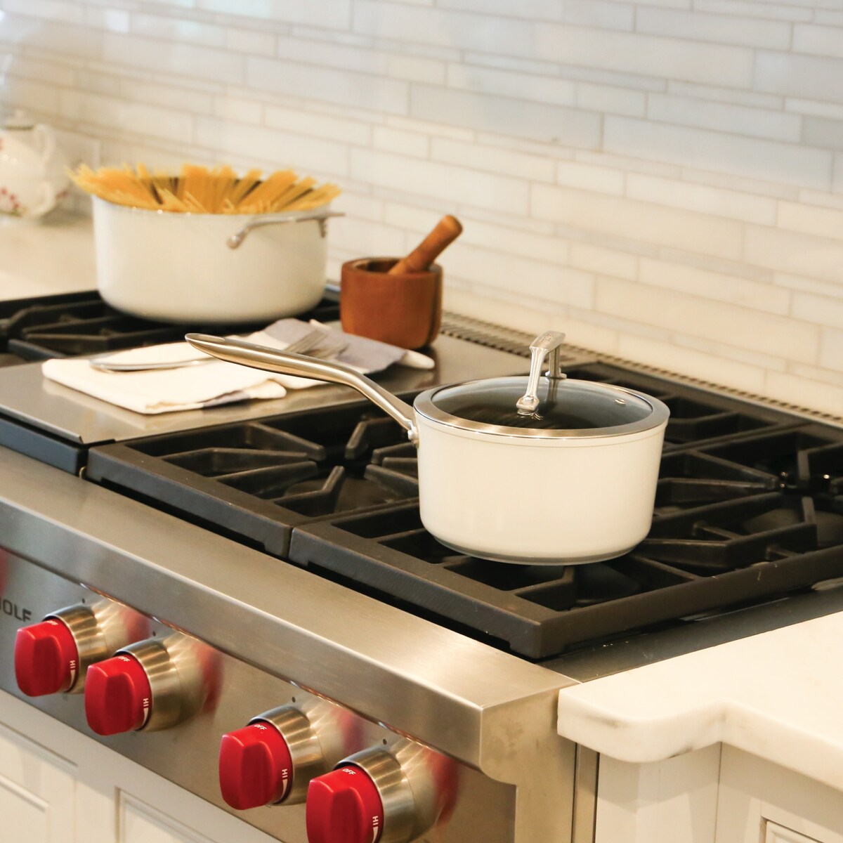TECHEF ValenCera - 2 Quart Saucepan with Cover