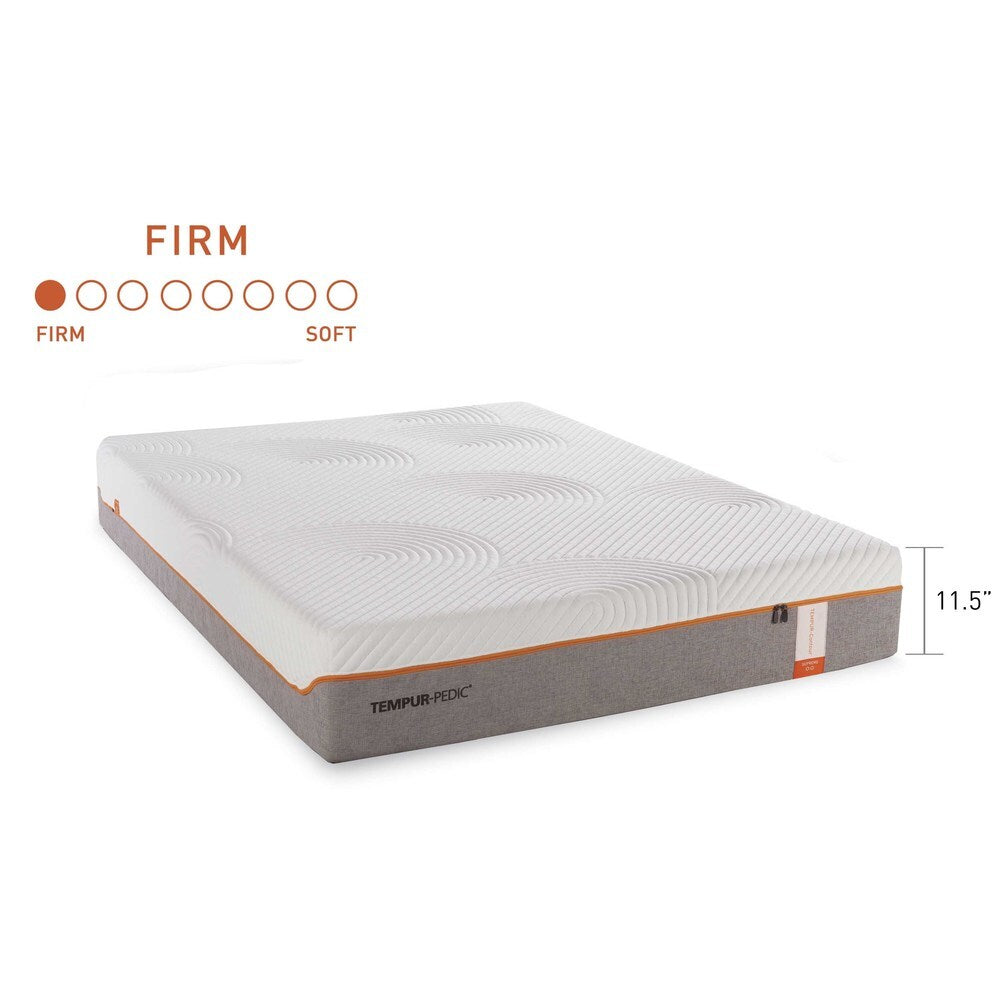 TEMPUR-Contour Supreme 11.5-inch Twin XL-size UP Adjustable Mattress Set
