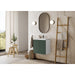 TENOR frameless, modern wall hung 24 inch bathroom vanity with sink for small and narrow bathrooms and powder rooms