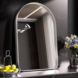 TETOTE Modern Arch Bathroom Wall Mounted Vanity Mirrors