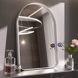 TETOTE Modern Arch Bathroom Wall Mounted Vanity Mirrors