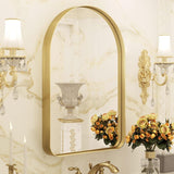 TETOTE Modern Arch Bathroom Wall Mounted Vanity Mirrors