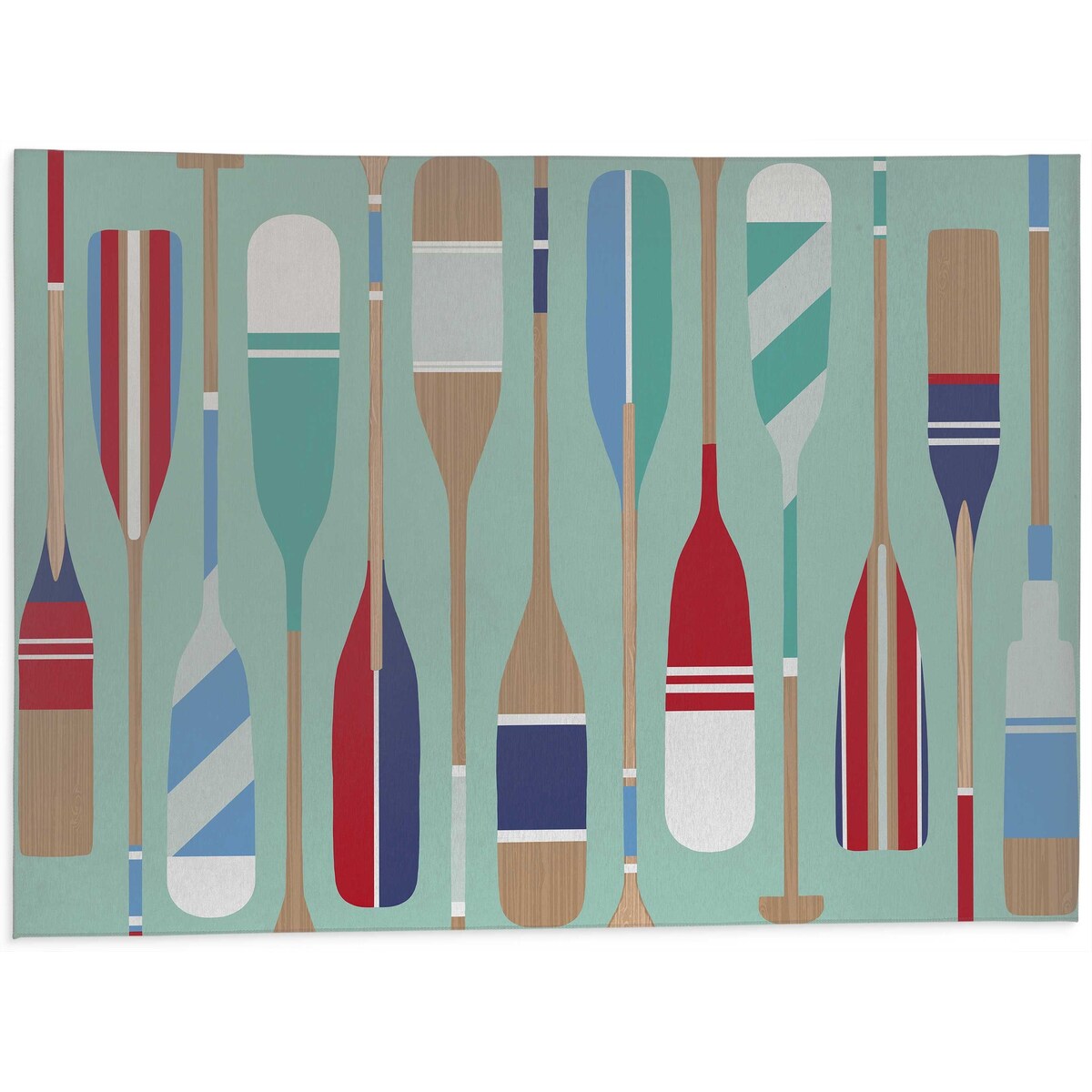 THIS OAR THAT MINT Laundry Mat By Kavka Designs