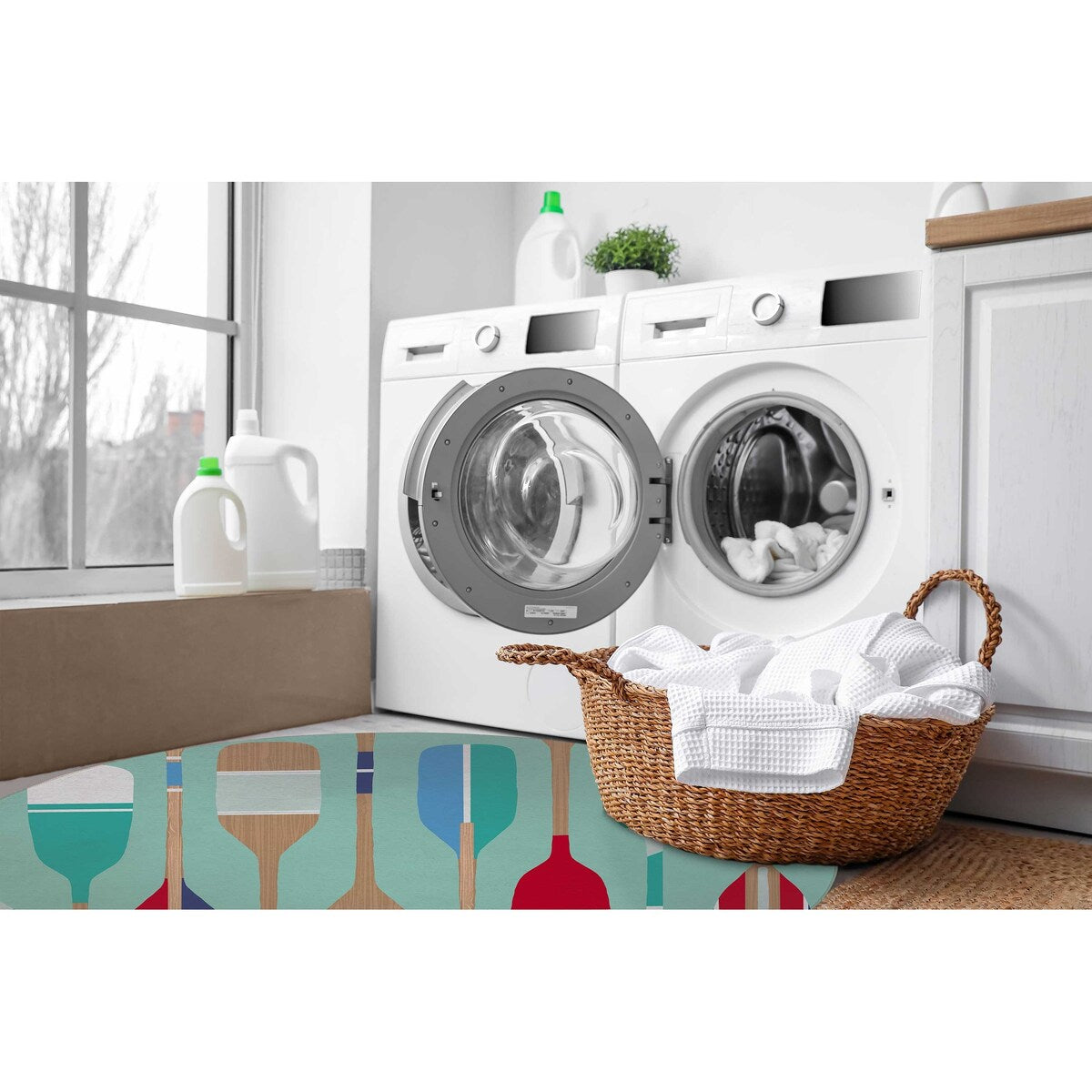 THIS OAR THAT MINT Laundry Mat By Kavka Designs