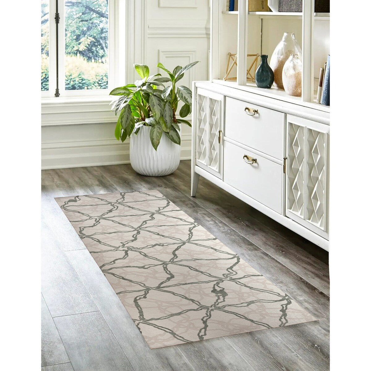 TIED DOWN Kitchen Mat By Kavka Designs