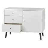 TMS Carroll Mid-Century Buffet, White