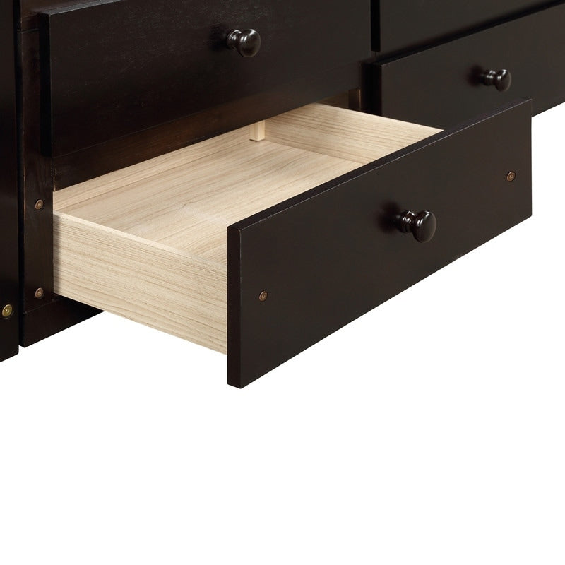 TOPMAX Captain's Bed Twin Daybed with Trundle Bed and Storage Drawers,Twin Bed Features Hideaway For Space Saving Purpose