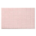 TOWN & COUNTRY EVERYDAY Ultra Plush Solid Tufted Windowpane Bath Mat, Tufted Floor Mat, Non-Slip Backing, Machine Washable
