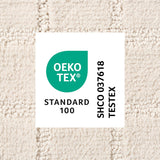 TOWN & COUNTRY EVERYDAY Ultra Plush Solid Tufted Windowpane Bath Mat, Tufted Floor Mat, Non-Slip Backing, Machine Washable