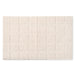 TOWN & COUNTRY EVERYDAY Ultra Plush Solid Tufted Windowpane Bath Mat, Tufted Floor Mat, Non-Slip Backing, Machine Washable