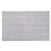 TOWN & COUNTRY EVERYDAY Ultra Plush Solid Tufted Windowpane Bath Mat, Tufted Floor Mat, Non-Slip Backing, Machine Washable