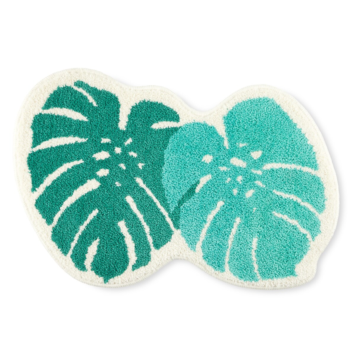 TOWN & COUNTRY PLAY Peachy Clean Peach Fruit Shaped Bath Mat, Absorbent Tufted Floor Mat, Non-Slip Backing, Machine Washable