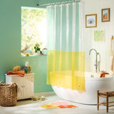 TOWN & COUNTRY PLAY Peachy Clean Peach Fruit Shaped Bath Mat, Absorbent Tufted Floor Mat, Non-Slip Backing, Machine Washable