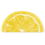 TOWN & COUNTRY PLAY Peachy Clean Peach Fruit Shaped Bath Mat, Absorbent Tufted Floor Mat, Non-Slip Backing, Machine Washable