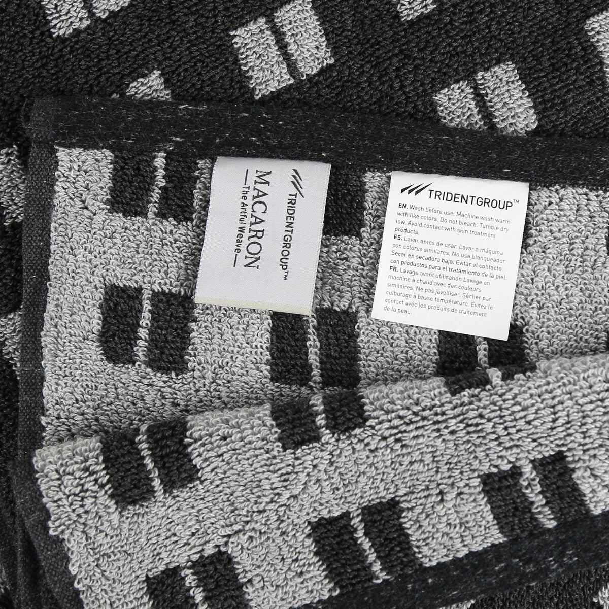 TRIDENT Macaron 600 GSM Cotton Rich Towels Set Super Absorbent