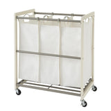 TRINITY 3-Bag Laundry Cart