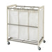 TRINITY 3-Bag Laundry Cart