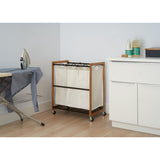 TRINITY 3-Bag Laundry Cart