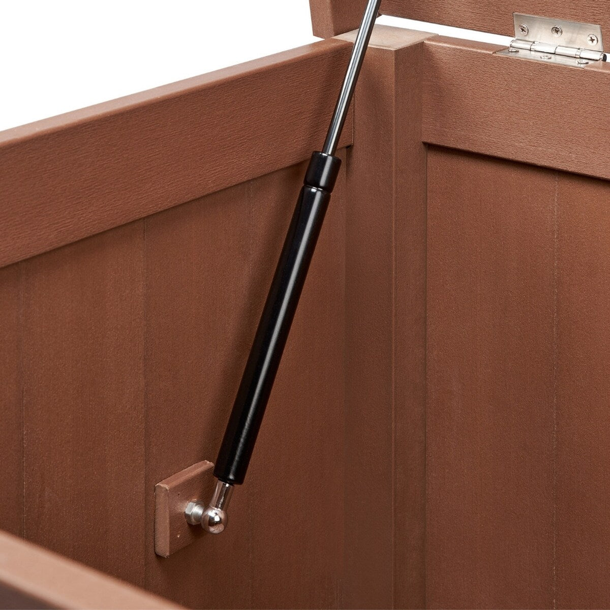 TRINITY EcoStorage® 70 Gallon Outdoor Deck Box, Amber Brown
