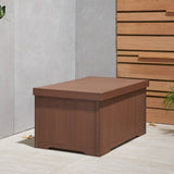 TRINITY EcoStorage® 70 Gallon Outdoor Deck Box, Amber Brown