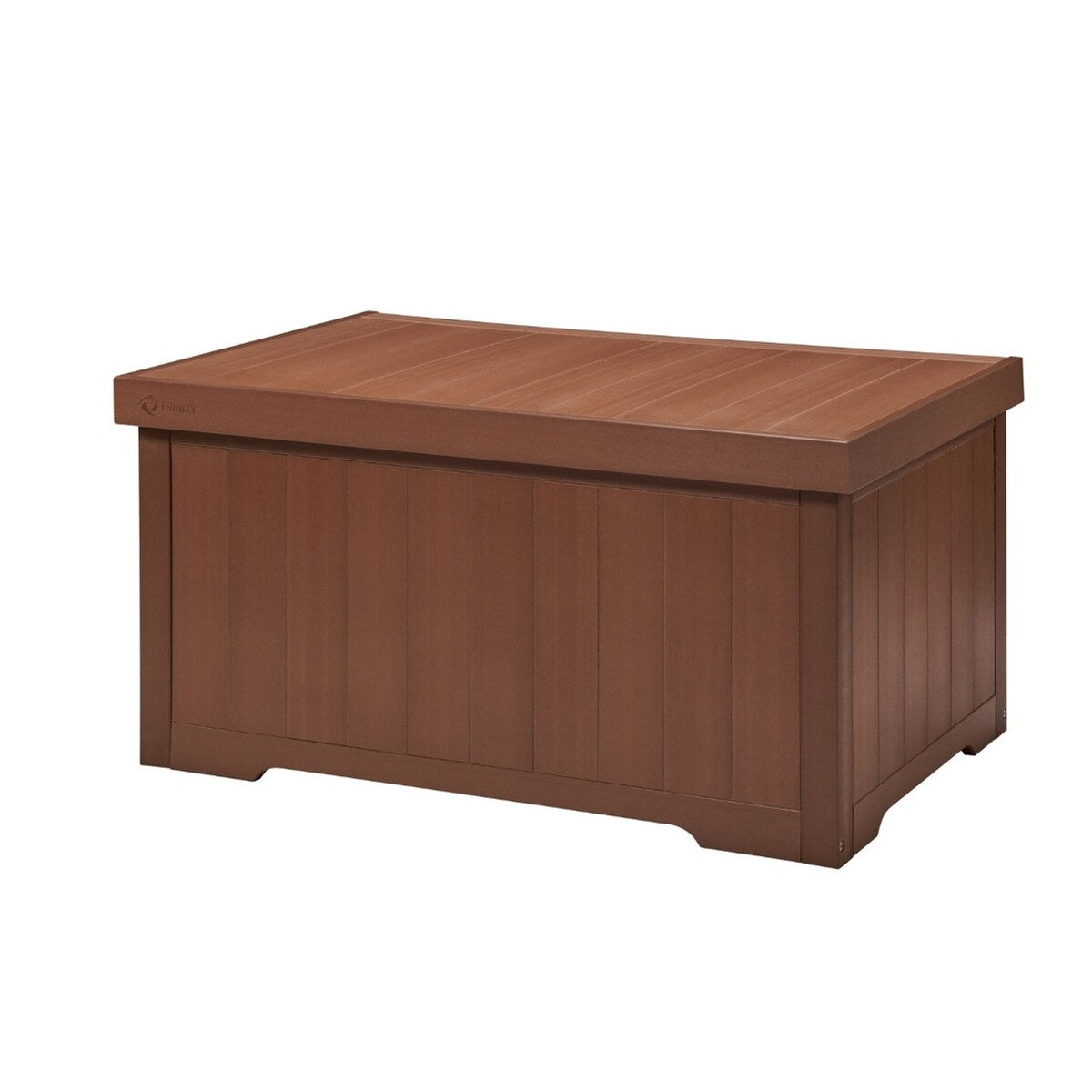 TRINITY EcoStorage® 70 Gallon Outdoor Deck Box, Amber Brown