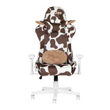 TS85 COW Print LUXX Series Gaming Chair