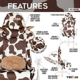 TS85 COW Print LUXX Series Gaming Chair