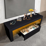 TV Media Console Entertainment Center with Drawer