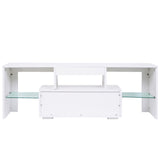 TV Media Console Entertainment Center with Drawer