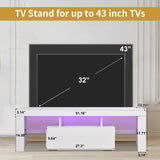 TV Media Console Entertainment Center with Drawer