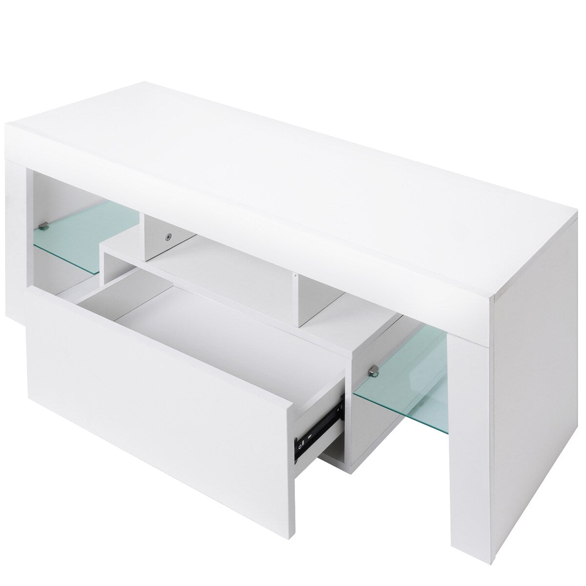 TV Media Console Entertainment Center with Drawer