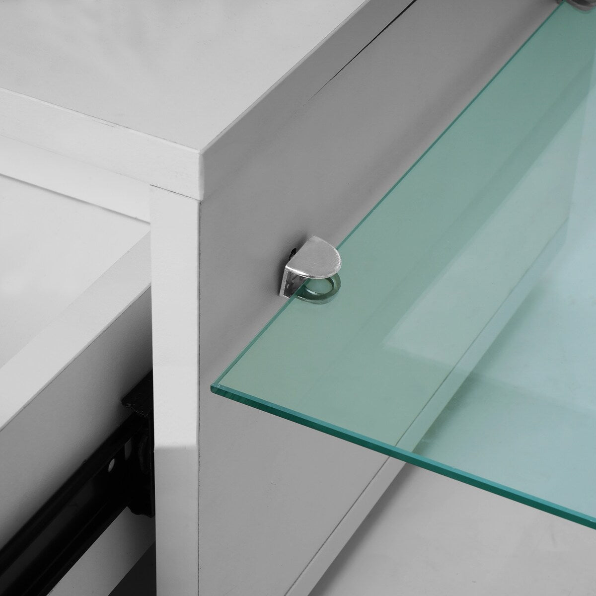 TV Media Console Entertainment Center with Drawer