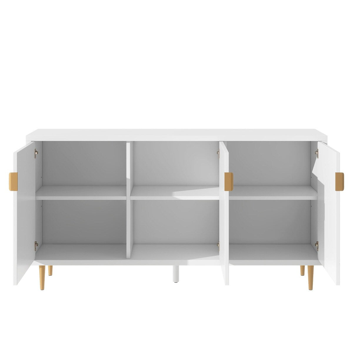 TV Stand for TV up to 70 inch with Adjustable Shelves