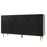 TV Stand for TV up to 70 inch with Adjustable Shelves