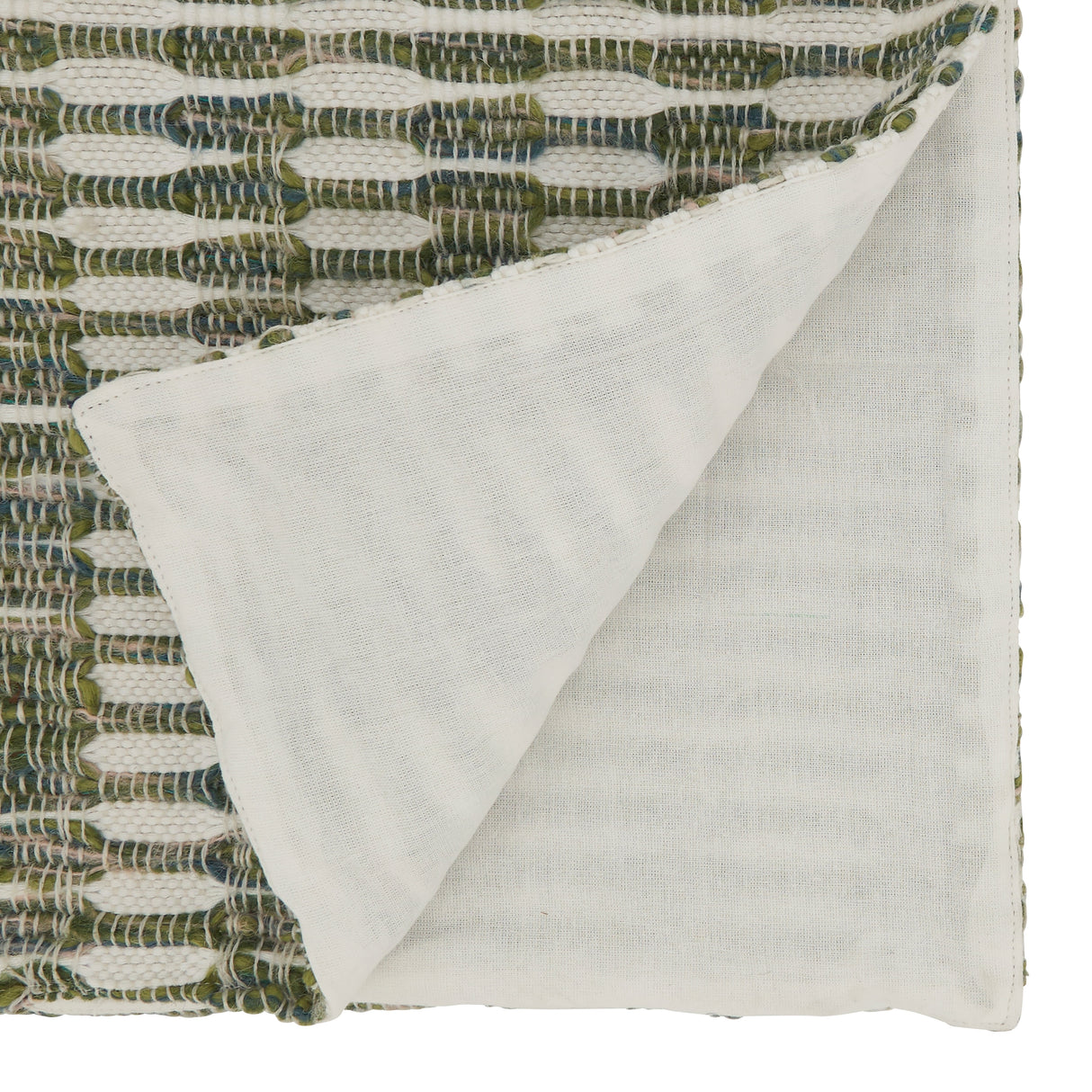 Table Runner With Woven Line Design