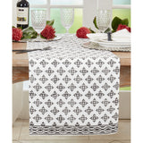 Table Runner with Block Pattern - 16"x72"