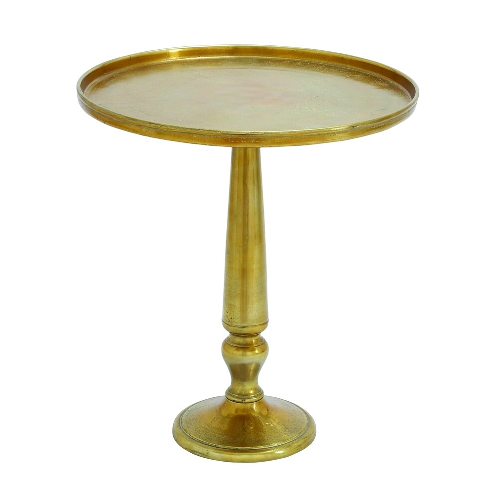 Elegant Distressed Aluminum Table Tray