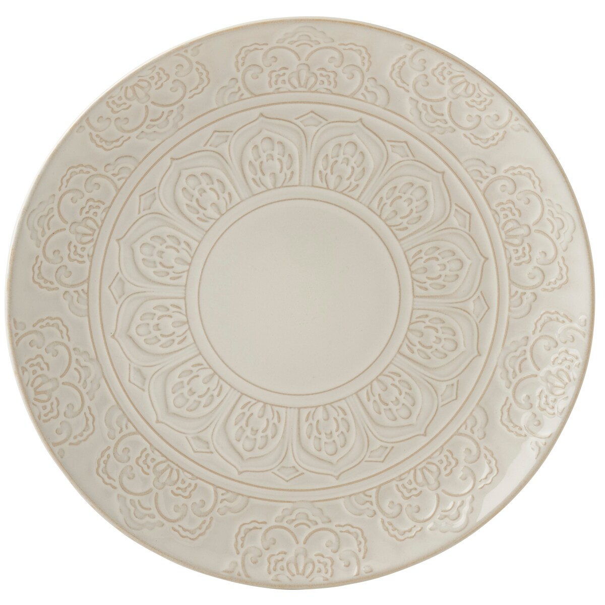 Tabletops Gallery 16pc Brielle Dinnerware Set - Embossed