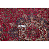 Tabriz Floral Medallion Handmade Wool Persian Oriental Area Rug - 12'11" x 9'8"