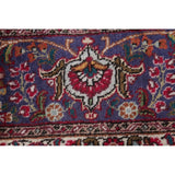 Tabriz Floral Medallion Handmade Wool Persian Oriental Area Rug - 12'11" x 9'8"